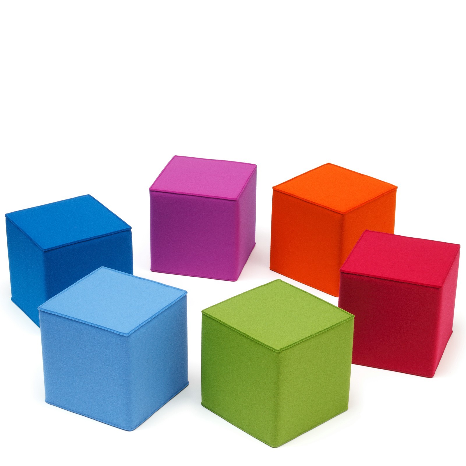 168320 3038330 KID V Sitzmoebel rund Filz 80 x 40 cm Hey